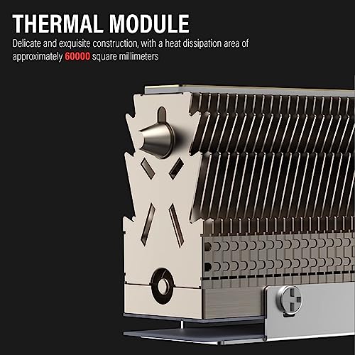 ZORBES® M.2 2280 SSD Heatsink for Hard Disk Aluminum Heat Sink for PC Thermal Silicone Pad Included Contains a Heat Pipe Double-Sided Only for Single Sided Modules 3PCS ZORBES® M.2 2280 SSD Heatsink for Hard Disk Aluminum Heat Sink for PC Thermal Silicone Pad Included Contains a Heat Pipe Double-Sided Only for Single Sided Modules 3PCS